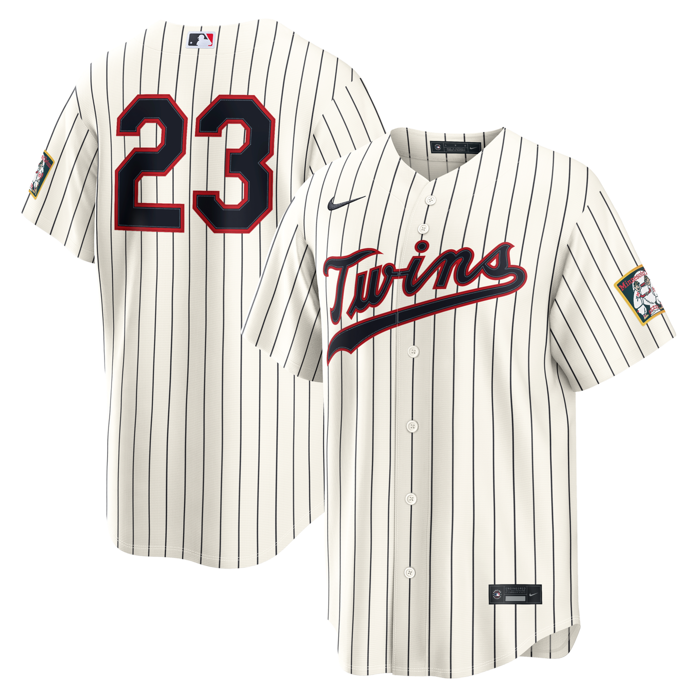 Minnesota Twins Royce Lewis Nike Cream 2026 Field of Dreams Stadium Jersey