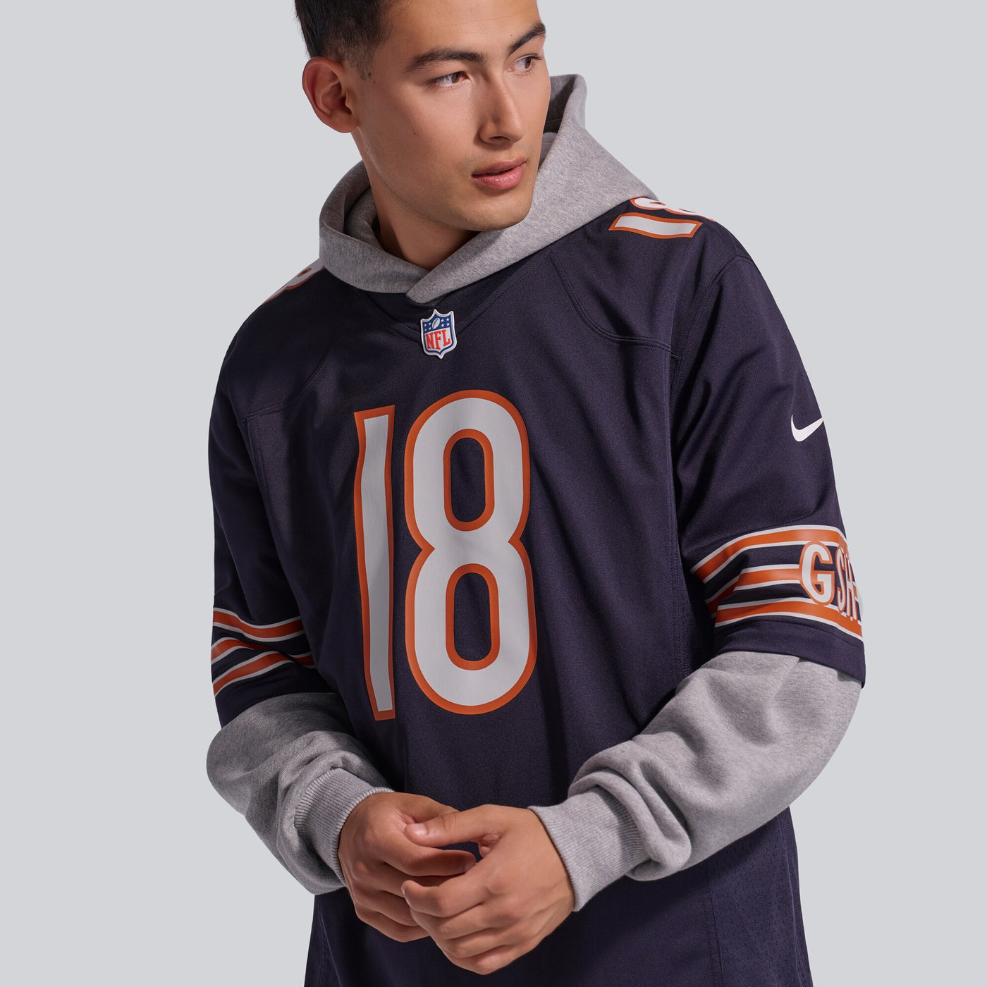 Chicago Bears Caleb Williams Nike Navy Player Game Jersey
