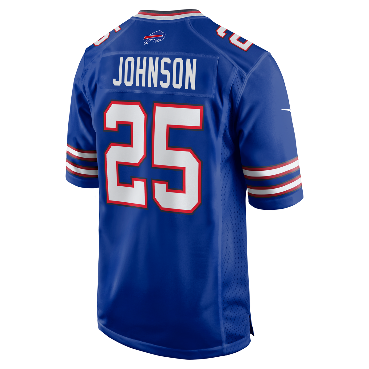 Buffalo Bills Ty Johnson Royal Team Game Jersey