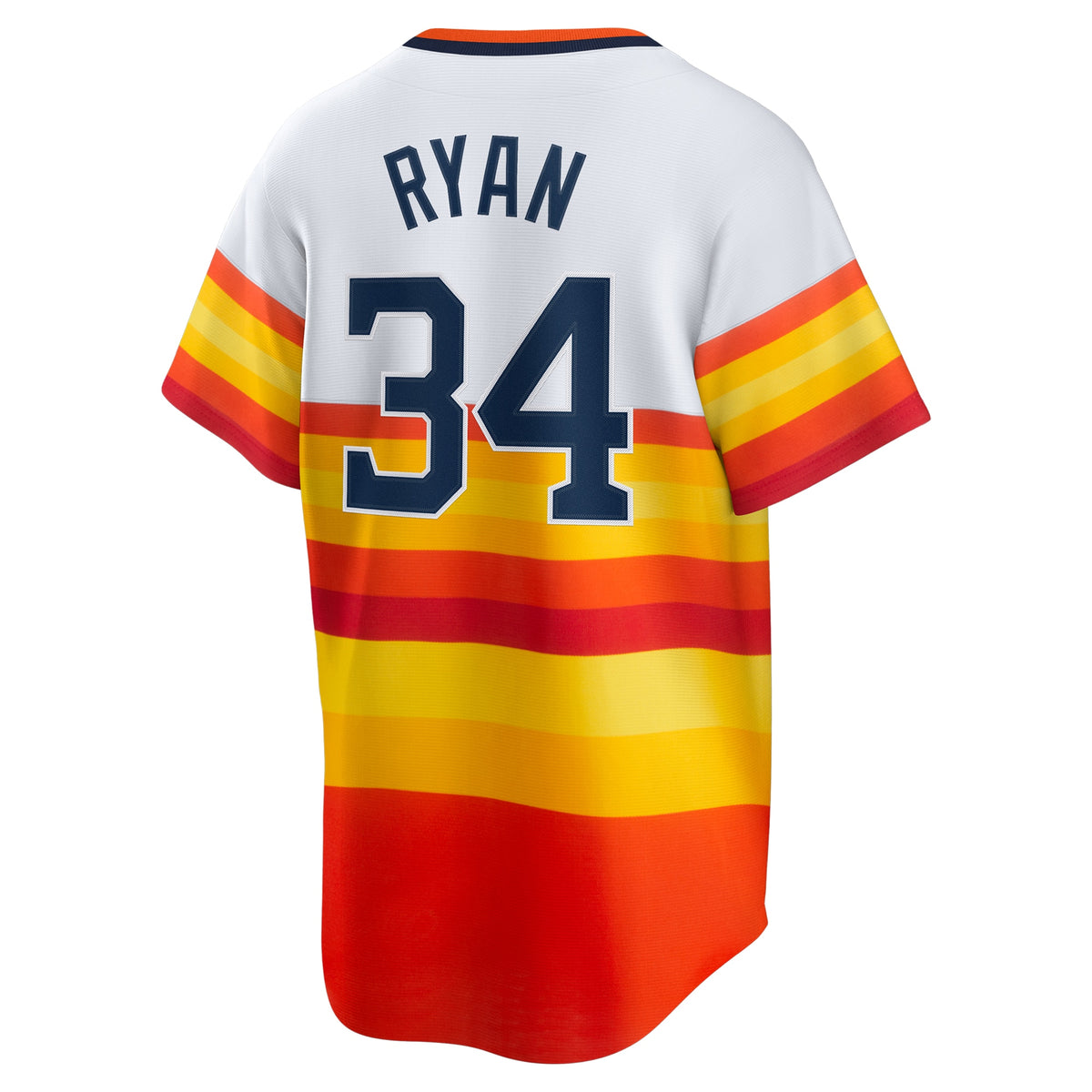 Houston Astros Nolan Ryan White Home Cooperstown Collection Player Jersey