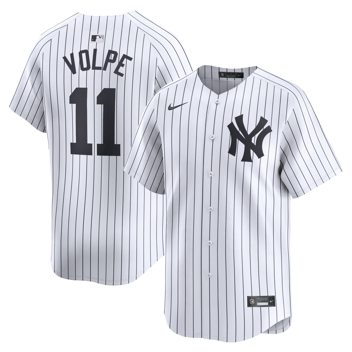 New York Yankees Anthony Volpe White Home Limited Player Jersey