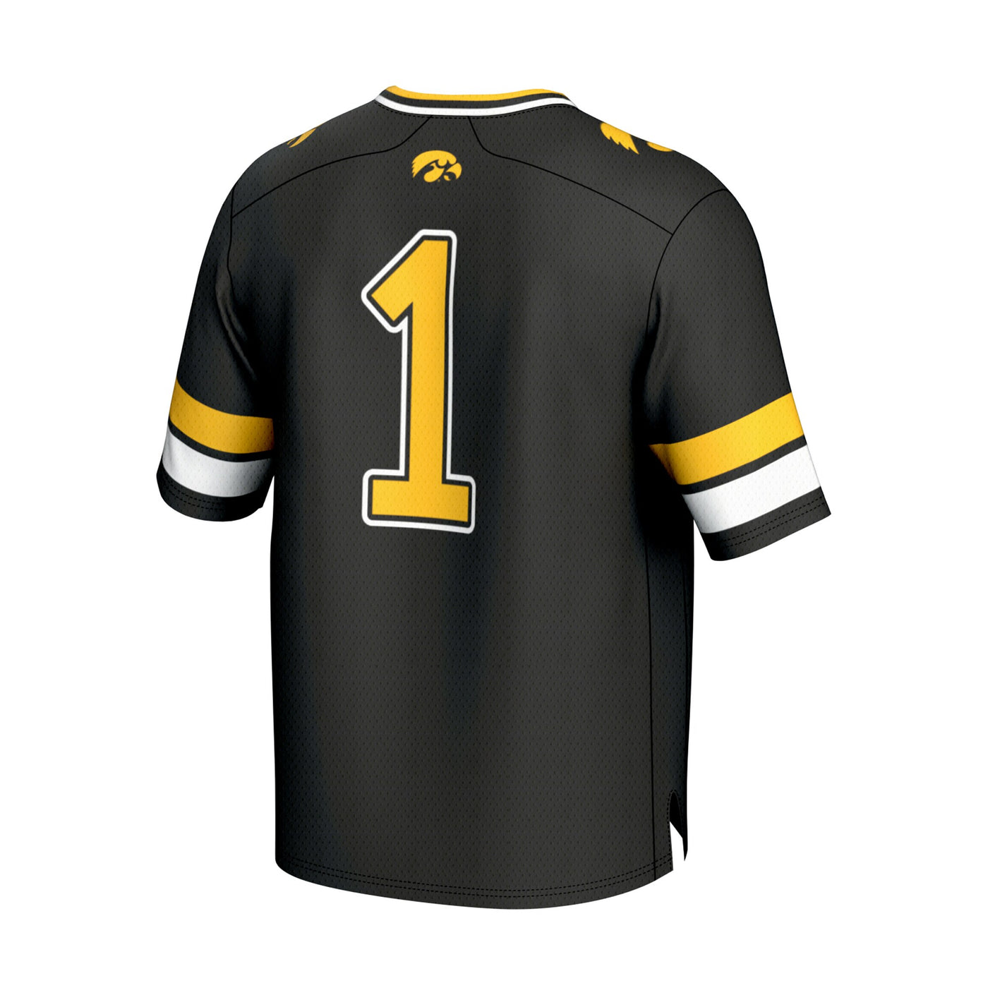GameDay Greats Black Iowa Hawkeyes Lightweight Collegiate Football Fashion Jersey