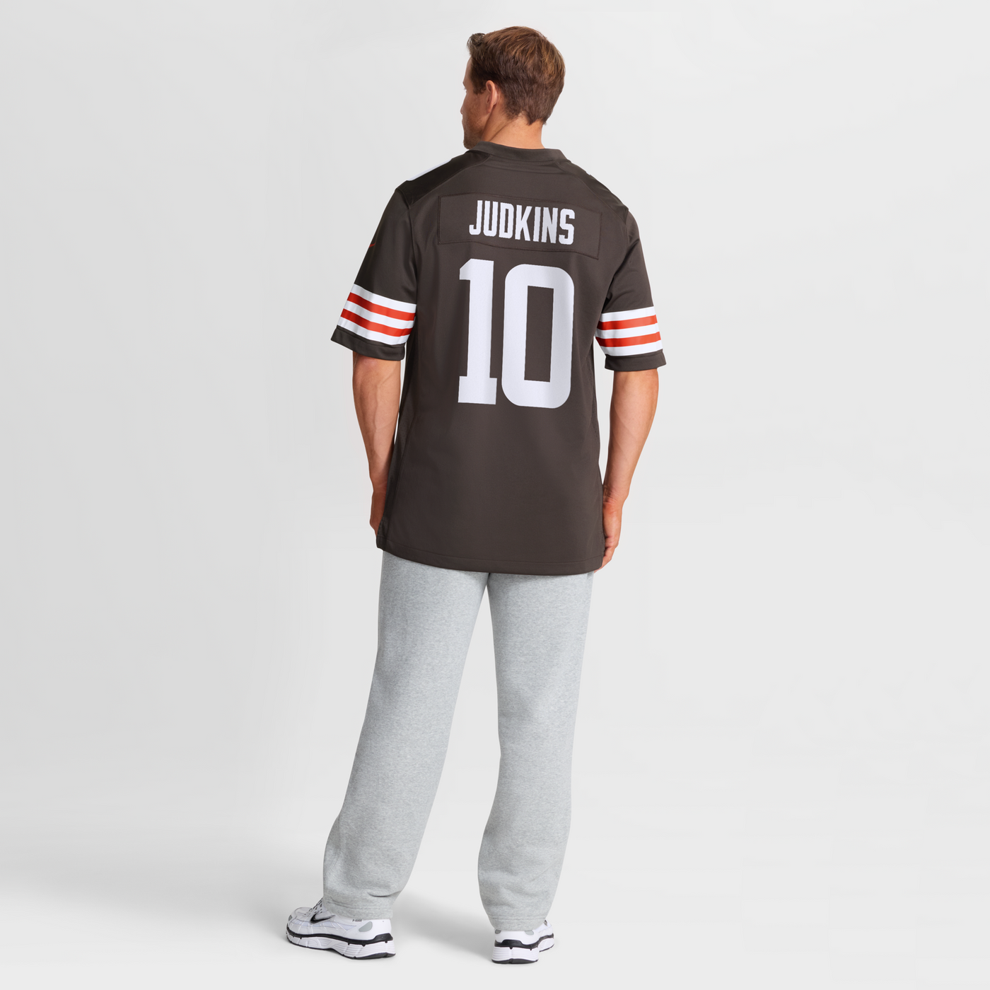 Cleveland Browns Quinshon Judkins Nike Brown 2025 NFL Draft Game Jersey