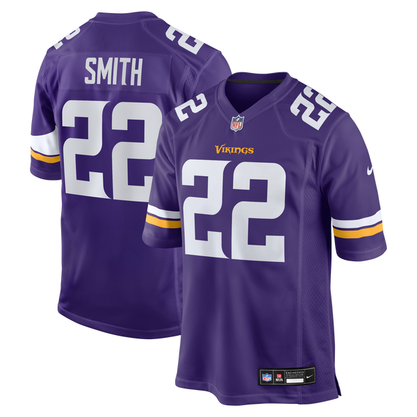 Minnesota Vikings Harrison Smith Nike Purple Game Jersey