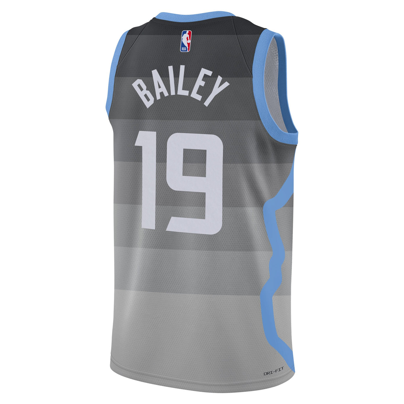 Utah Jazz Nike 2025/26 City Edition Swingman Jersey - Gray - Ace Bailey