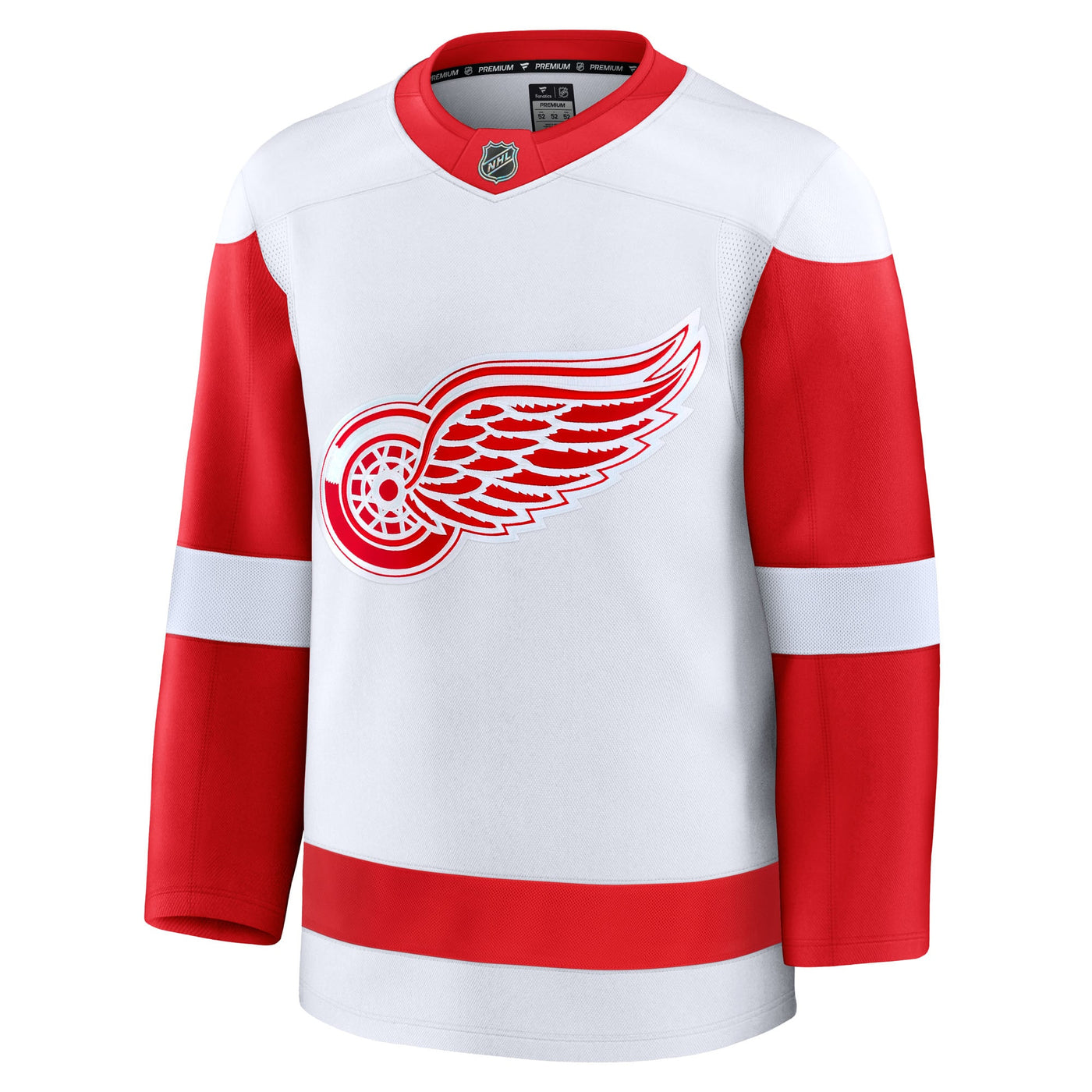 Detroit Red Wings Fanatics White Away Premium Jersey