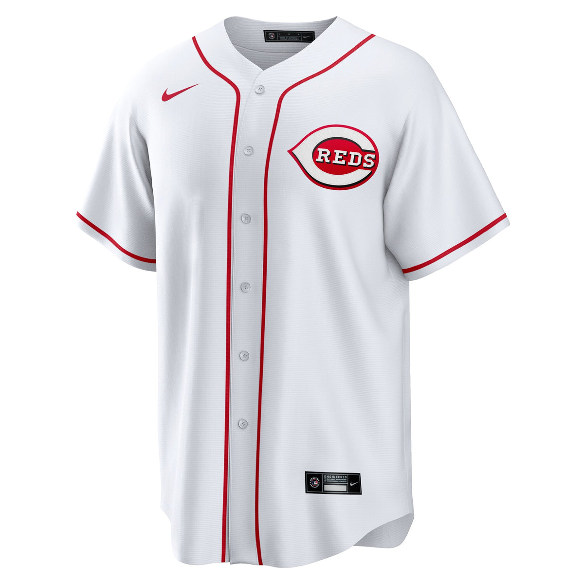 Cincinnati Reds Hunter Greene White Home Replica Jersey