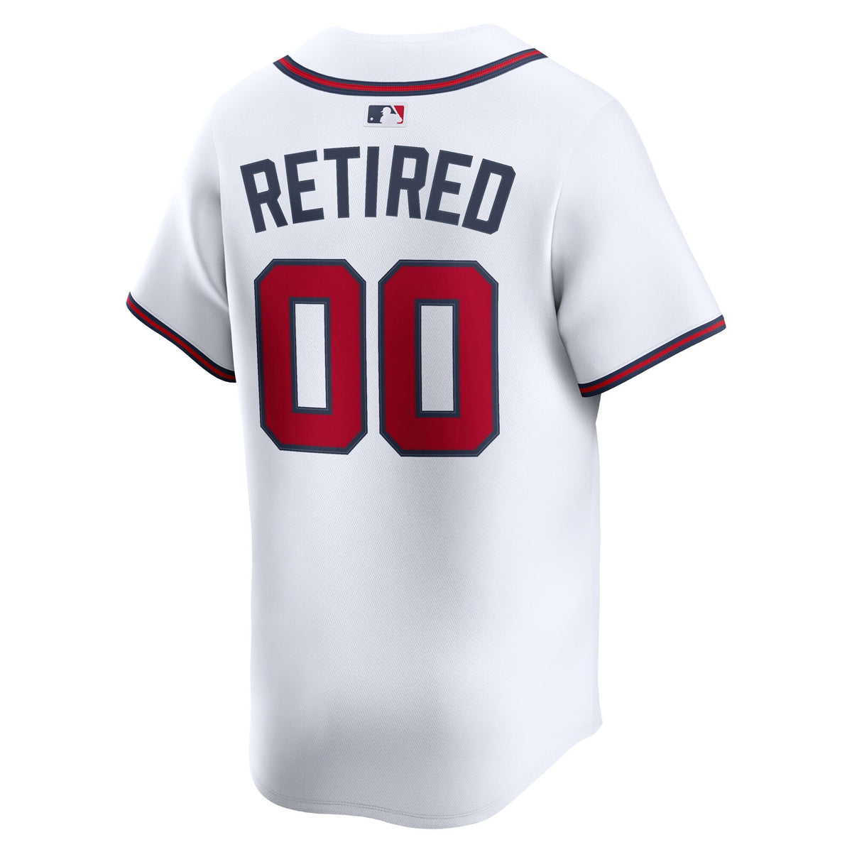 Atlanta Braves White Home Limited Pick-A-Player Retired Roster Jersey