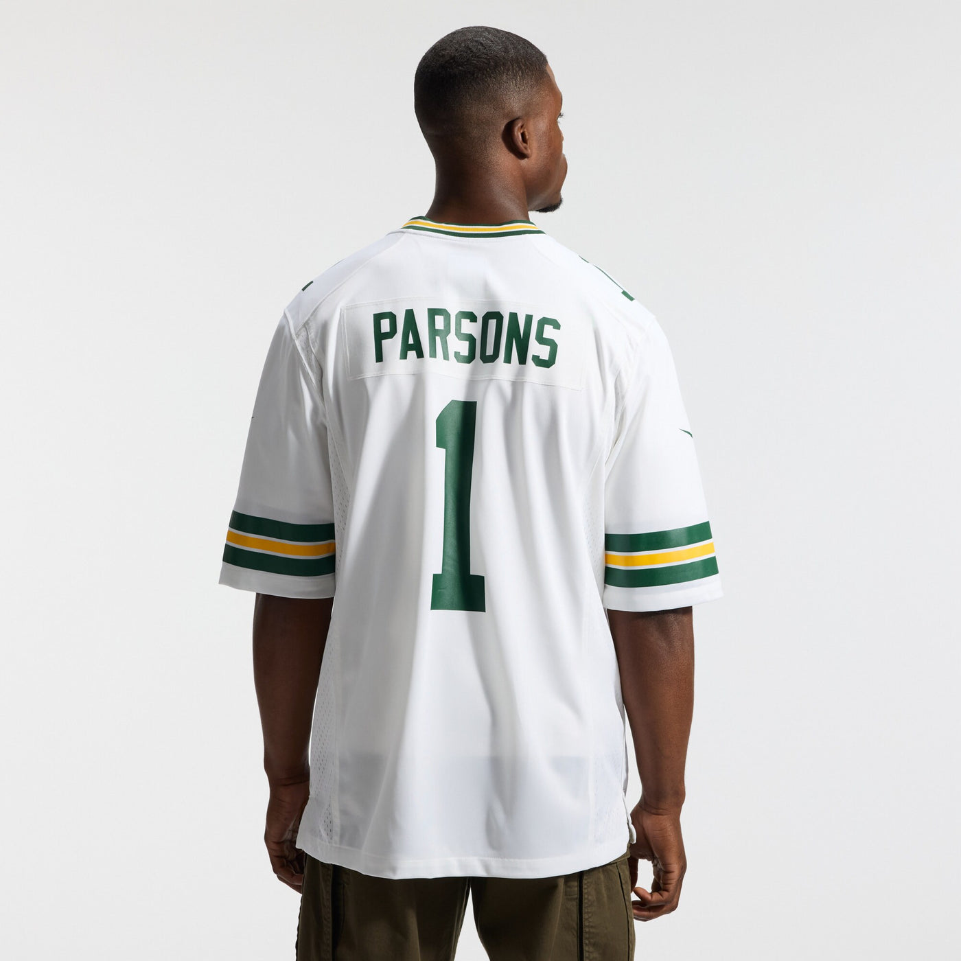 Green Bay Packers Micah Parsons Nike White Game Player Jersey