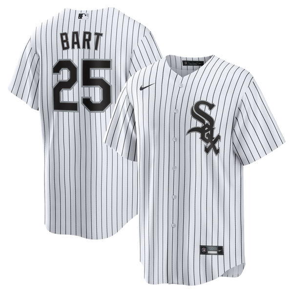 Chicago White Sox Joey Bart White Home Replica Jersey