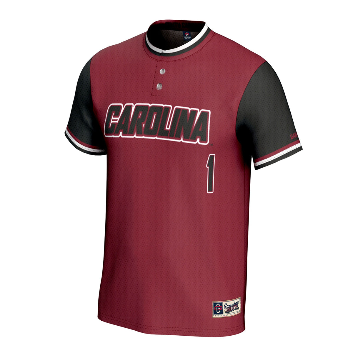 South Carolina Gamecocks GameDay Greats Lightweight Collegiate Softball Fashion Jersey - Garnet