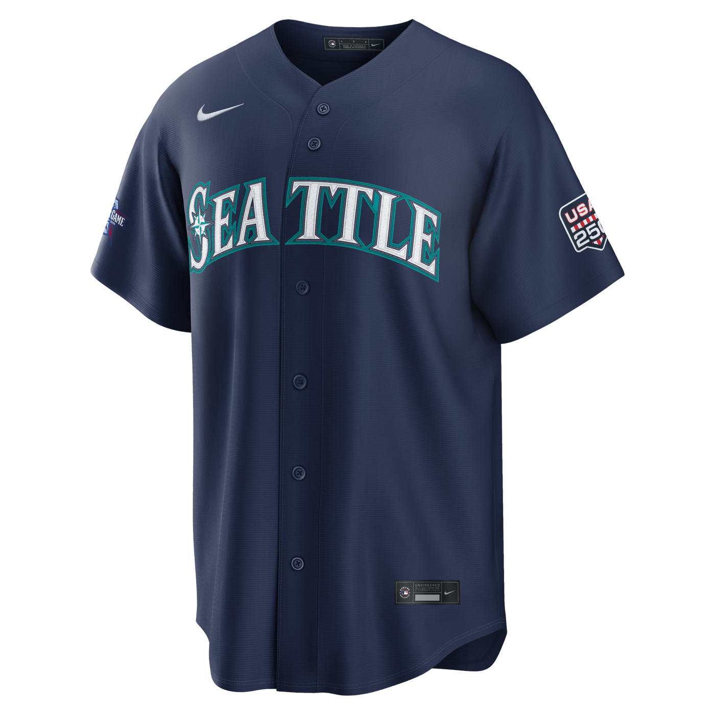 2026 All-Star Game Seattle Mariners Randy Arozarena Nike Navy Replica Jersey