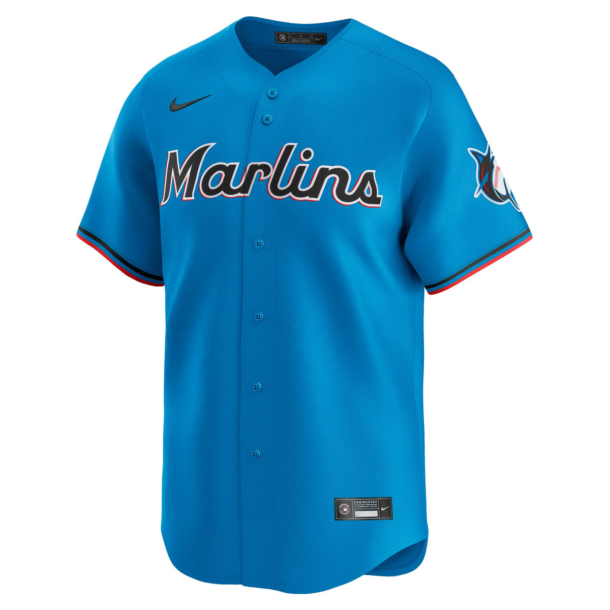 Miami Marlins Blue Limited Jersey