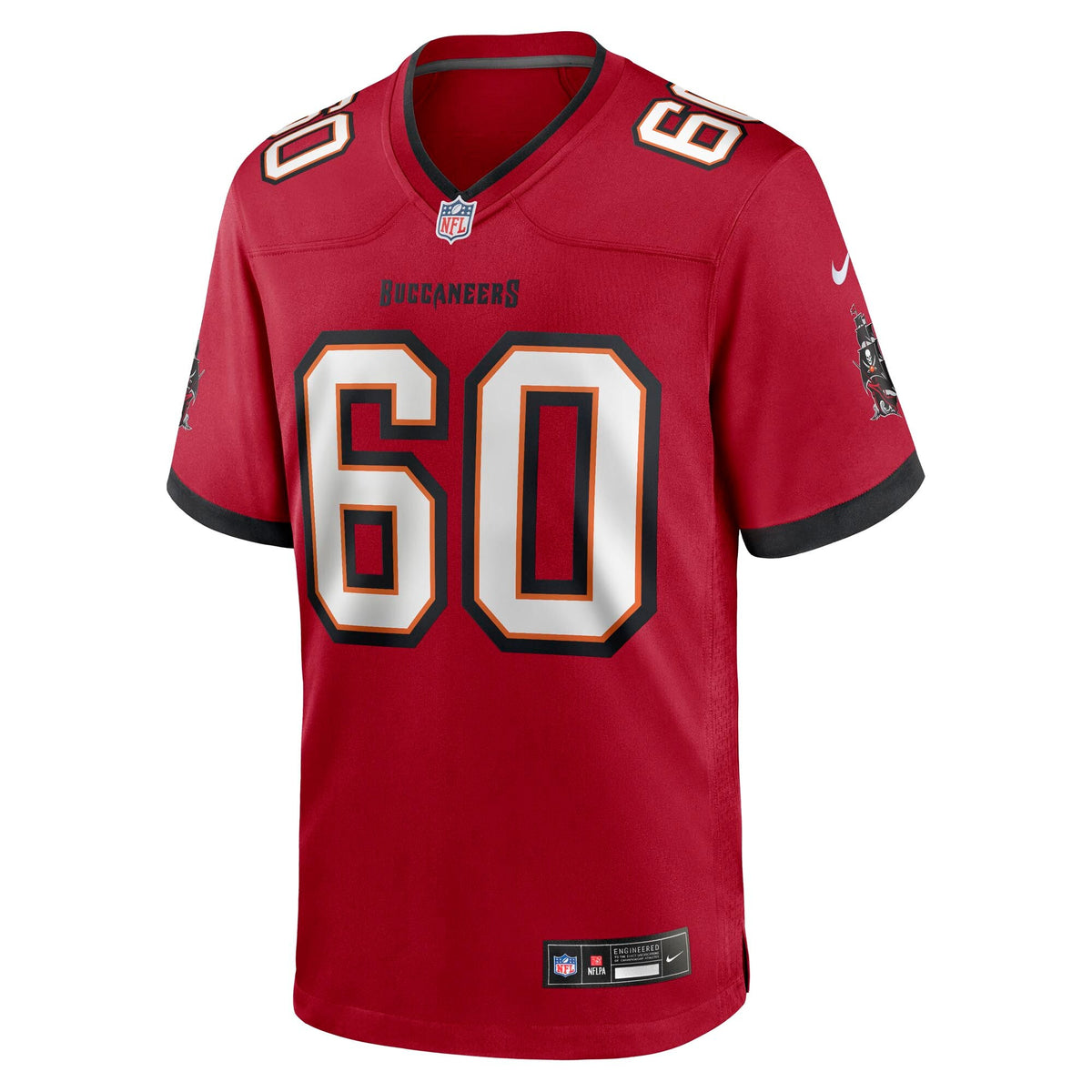 Tampa Bay Buccaneers Haggai Ndubuisi Red Team Game Jersey
