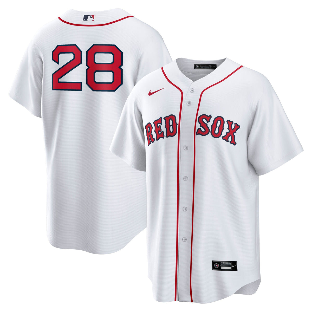 Boston Red Sox Kristian Campbell White Home Replica Jersey