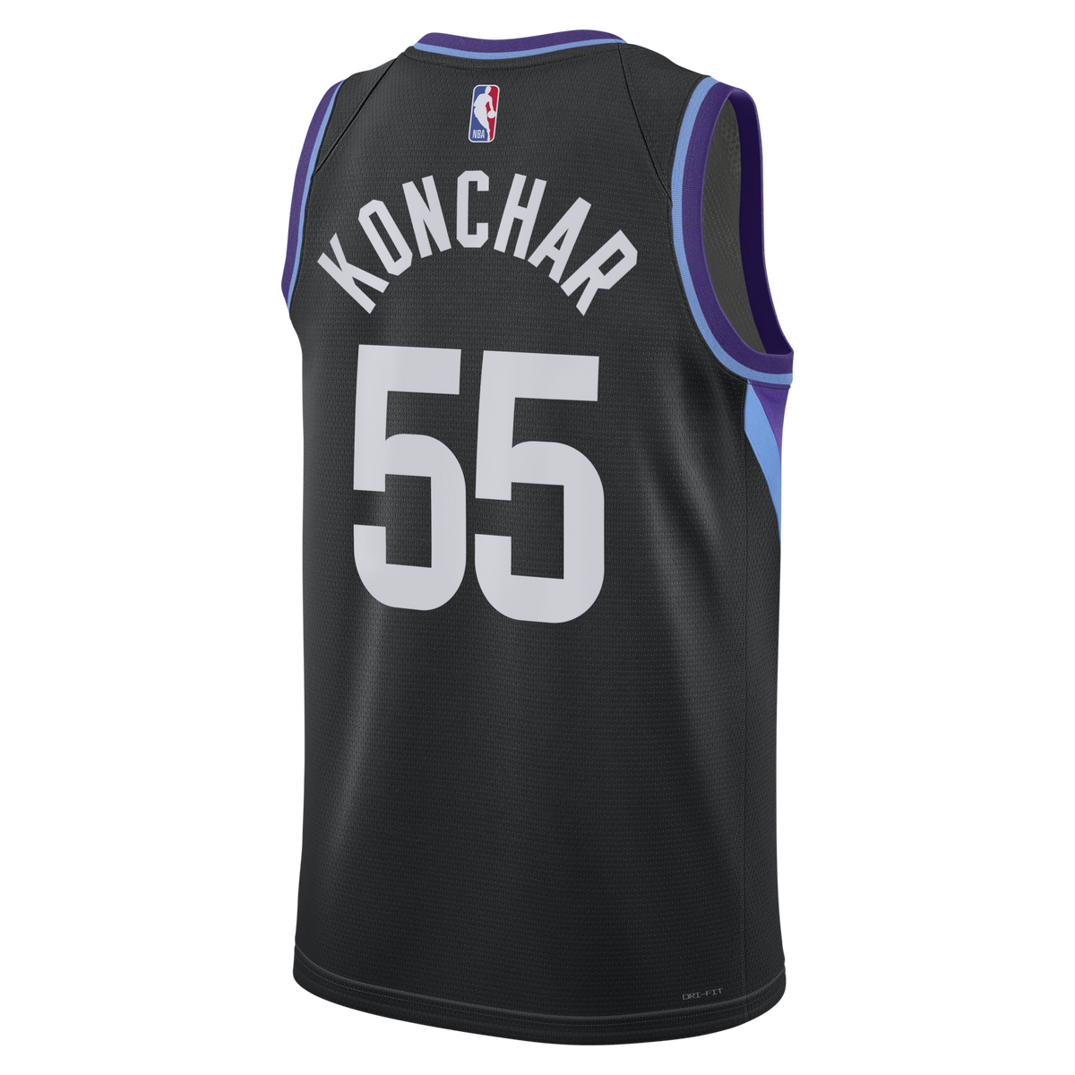 Utah Jazz Jordan Brand Statement Edition Swingman Jersey - Black - John Konchar -