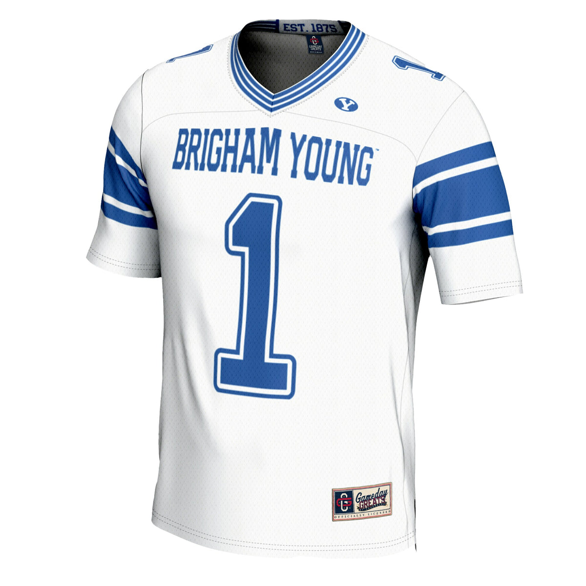 #1 BYU Cougars GameDay Greats Football Jersey - Cardinal