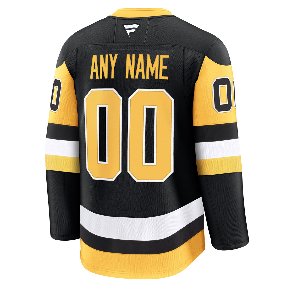 Pittsburgh Penguins Fanatics Black Home Premium Custom Jersey