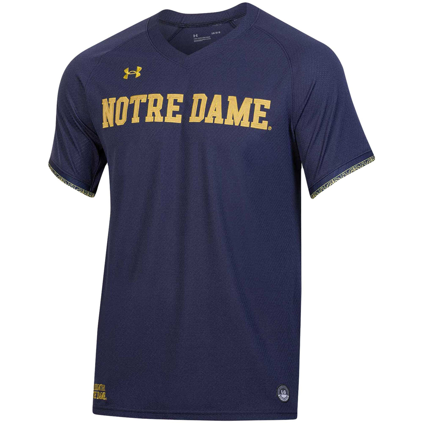 Under Armour Navy Notre Dame Fighting Irish Replica Baseball Jersey