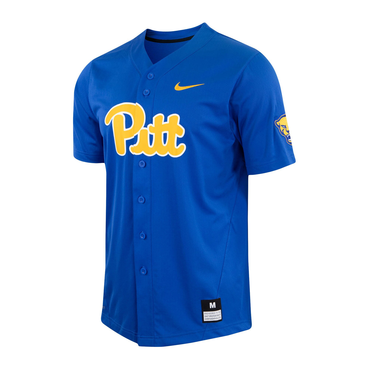 Nike Royal Pitt Panthers Replica Baseball Jersey