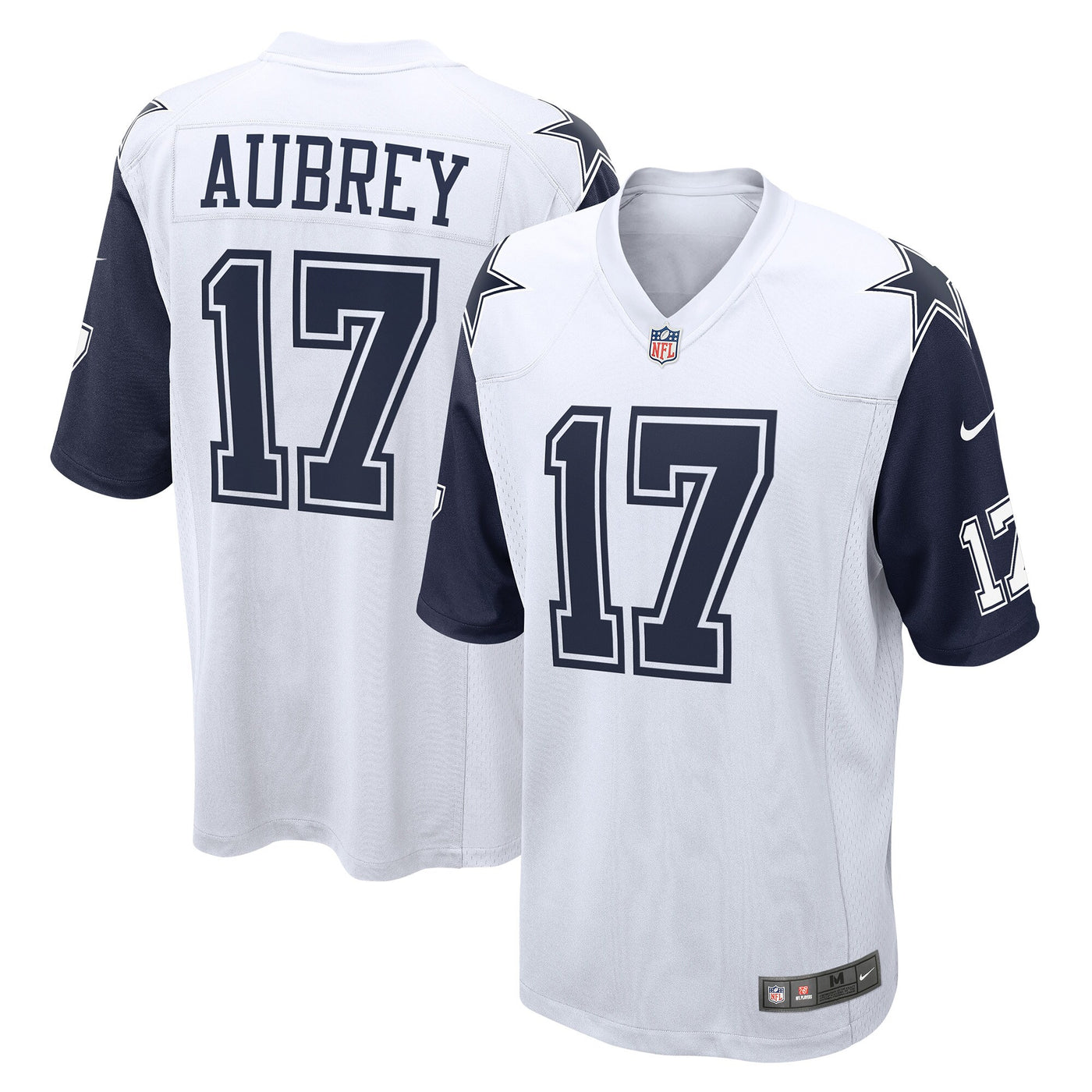Dallas Cowboys Brandon Aubrey Nike White Alternate Game Team Jersey