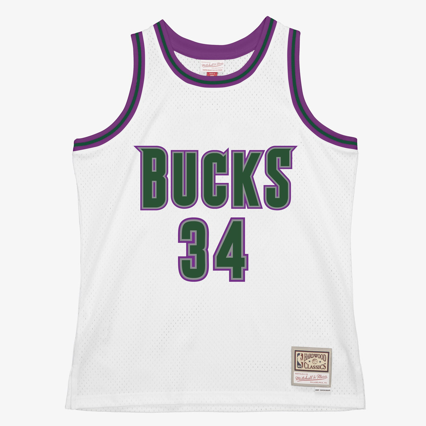 Milwaukee Bucks Mitchell & Ness Ray Allen 1996 Swingman Authentic Jersey - White