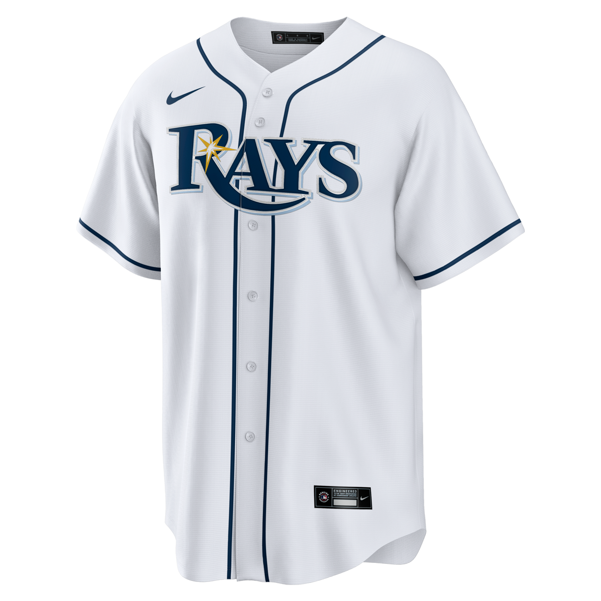 Tampa Bay Rays White Home Big & Tall Replica Jersey
