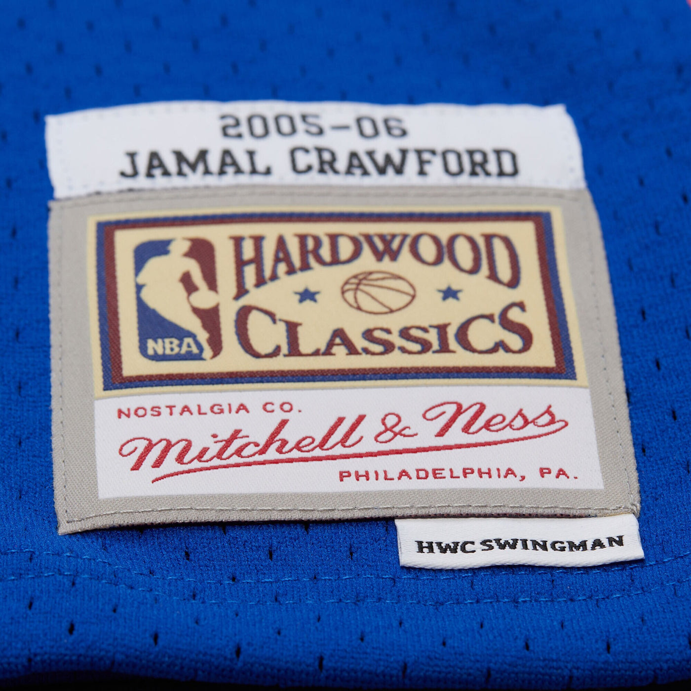 New York Knicks Mitchell & Ness Swingman Jersey - - Jamal Crawford