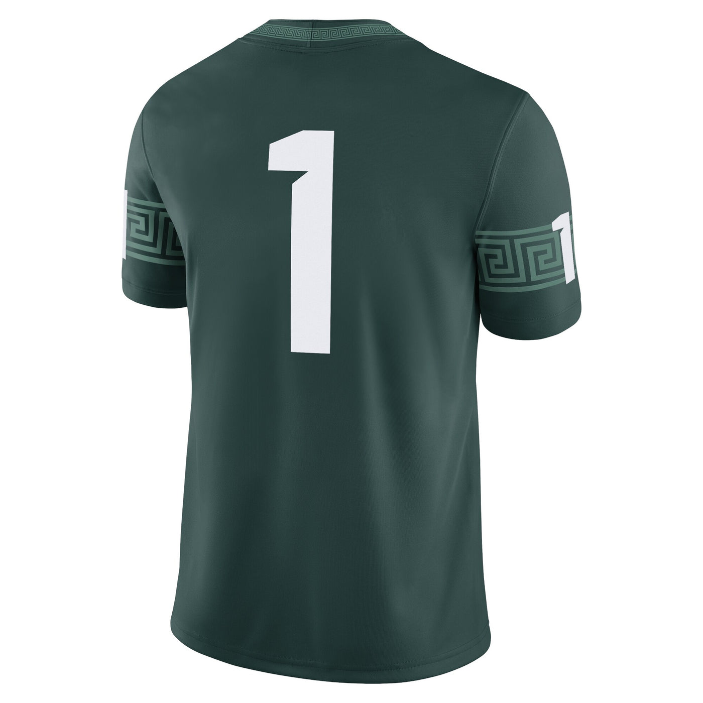 Nike #1 Green Michigan State Spartans Game Jersey
