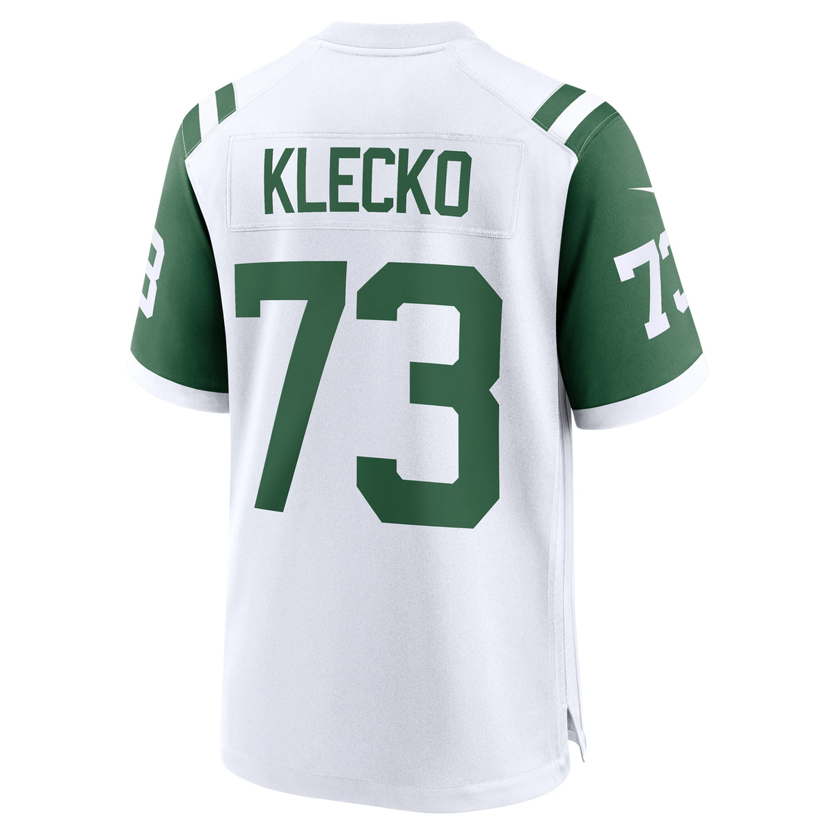 New York Jets Joe Klecko White Retired Player Alternate Game Jersey