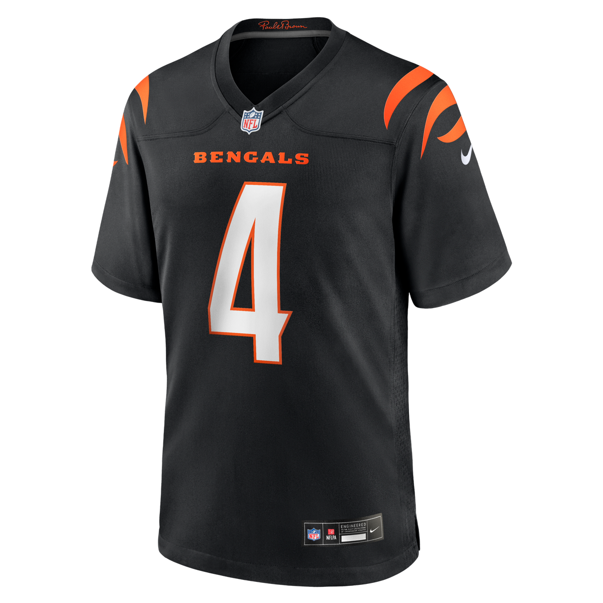 Cincinnati Bengals Sean Clifford Black Team Game Jersey