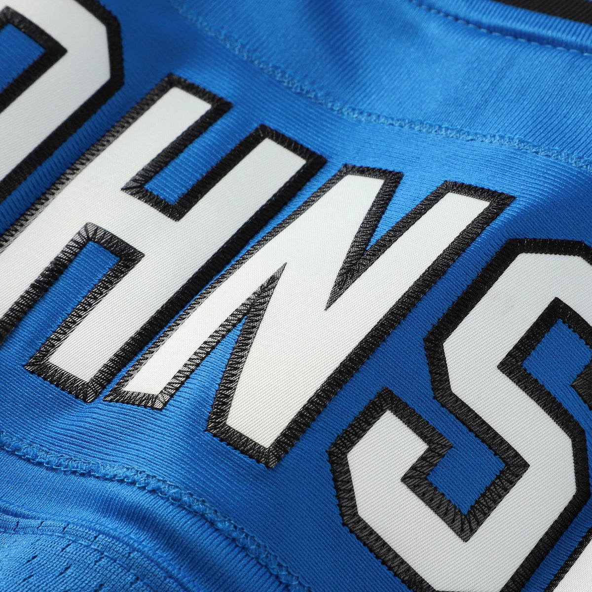 Detroit Lions Calvin Johnson Mitchell & Ness Blue Big & Tall 2007 Legacy Retired Player Jersey