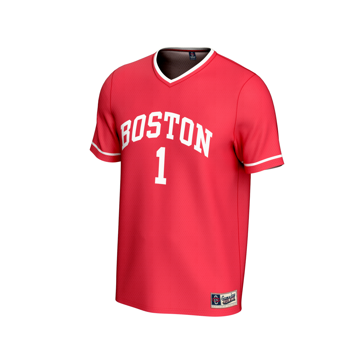 Boston University GameDay Greats Soccer Lightweight Fashion Jersey - Scarlet