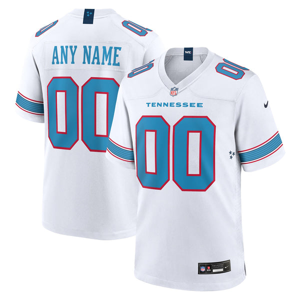 Tennessee Titans Nike White Game Custom Jersey