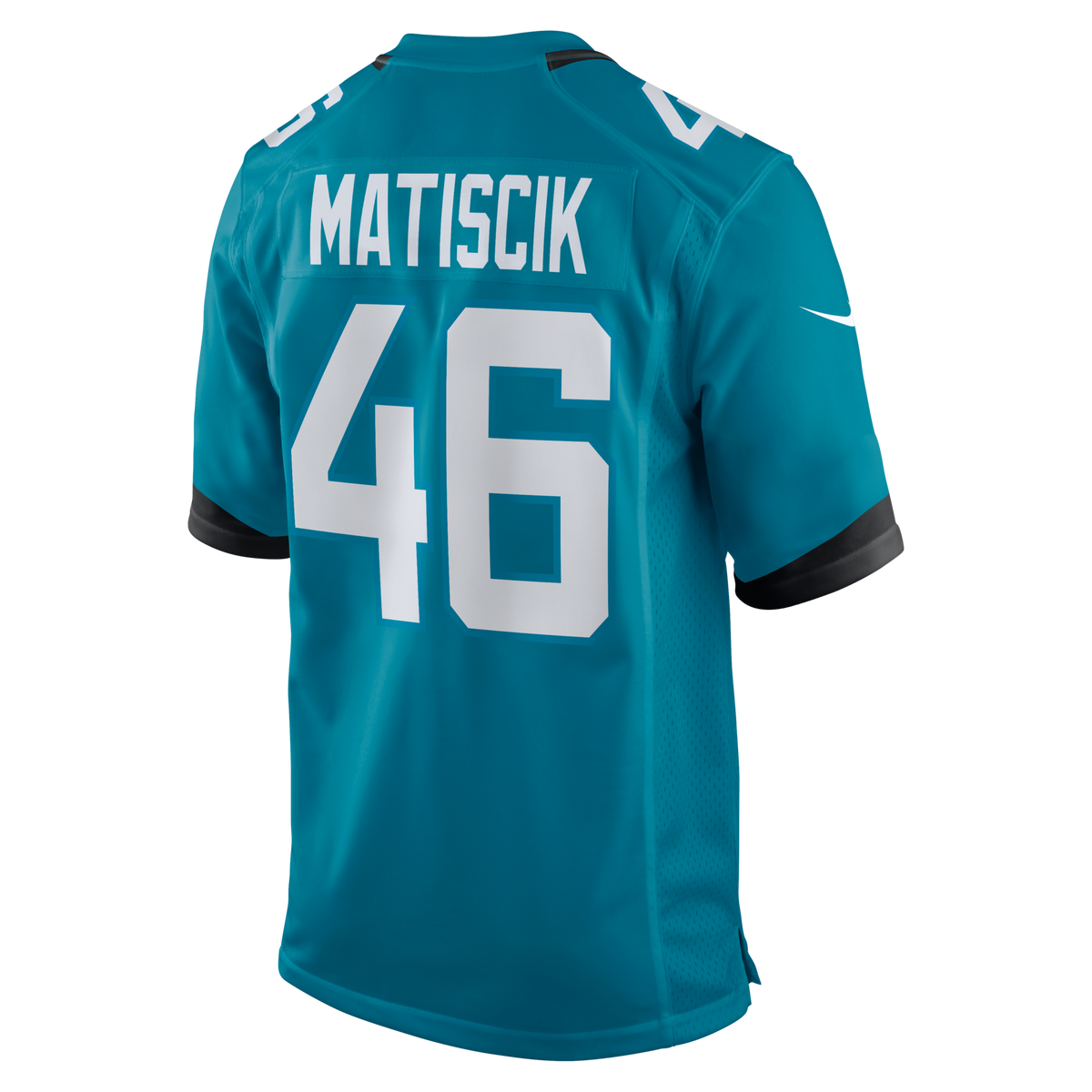 Jacksonville Jaguars Ross Matiscik Teal Game Jersey