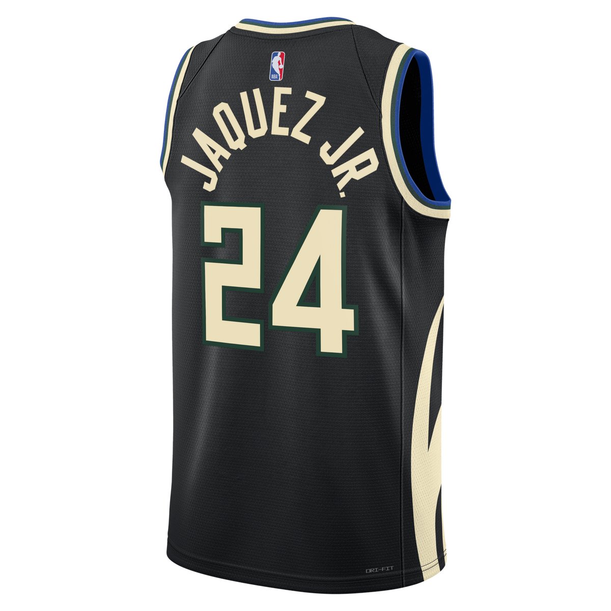 Milwaukee Bucks Jordan Brand Statement Edition Swingman Jersey - Hunter Green - Jaime Jaquez Jr. -