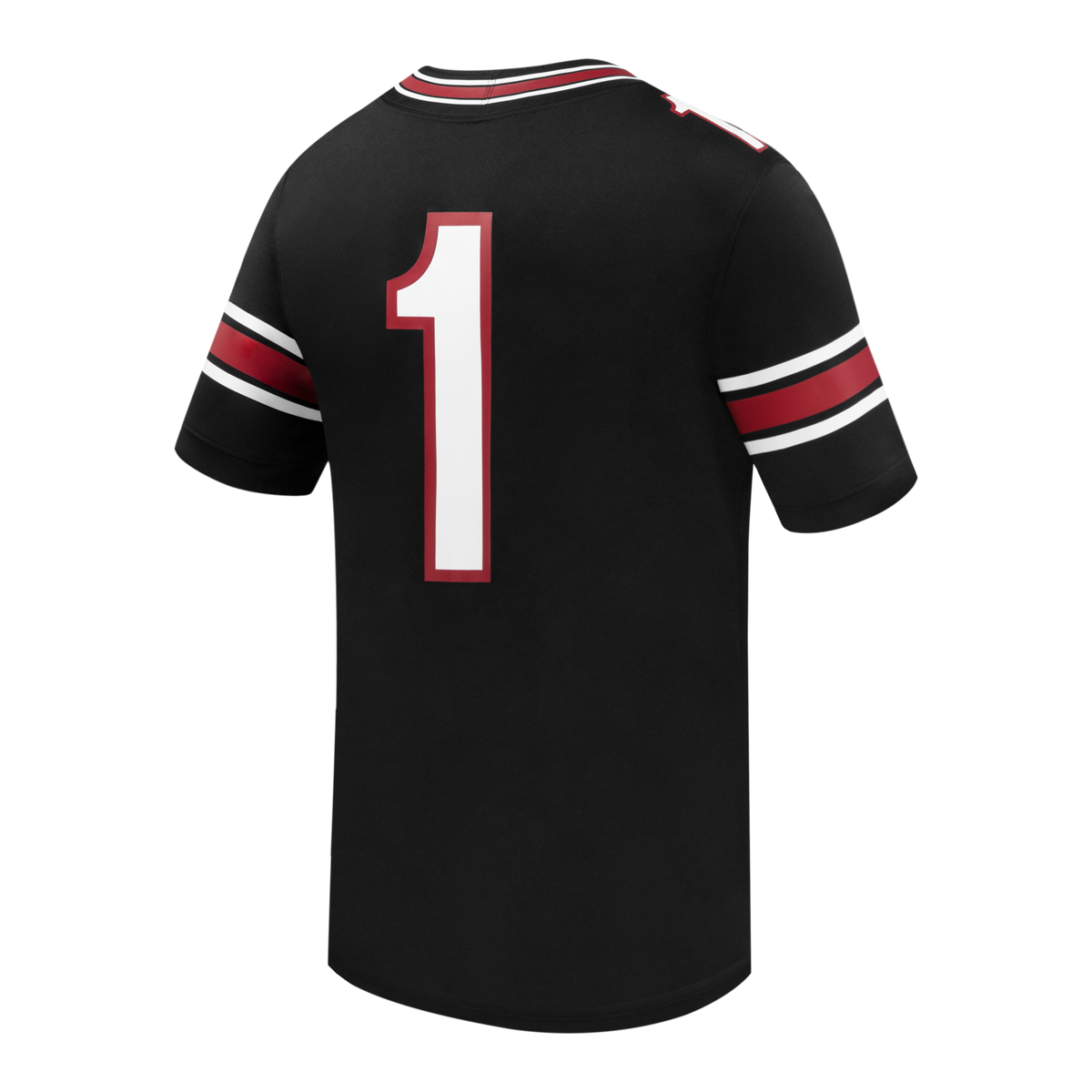 #1 South Carolina Gamecocks Alternate Replica Football Jersey - Black