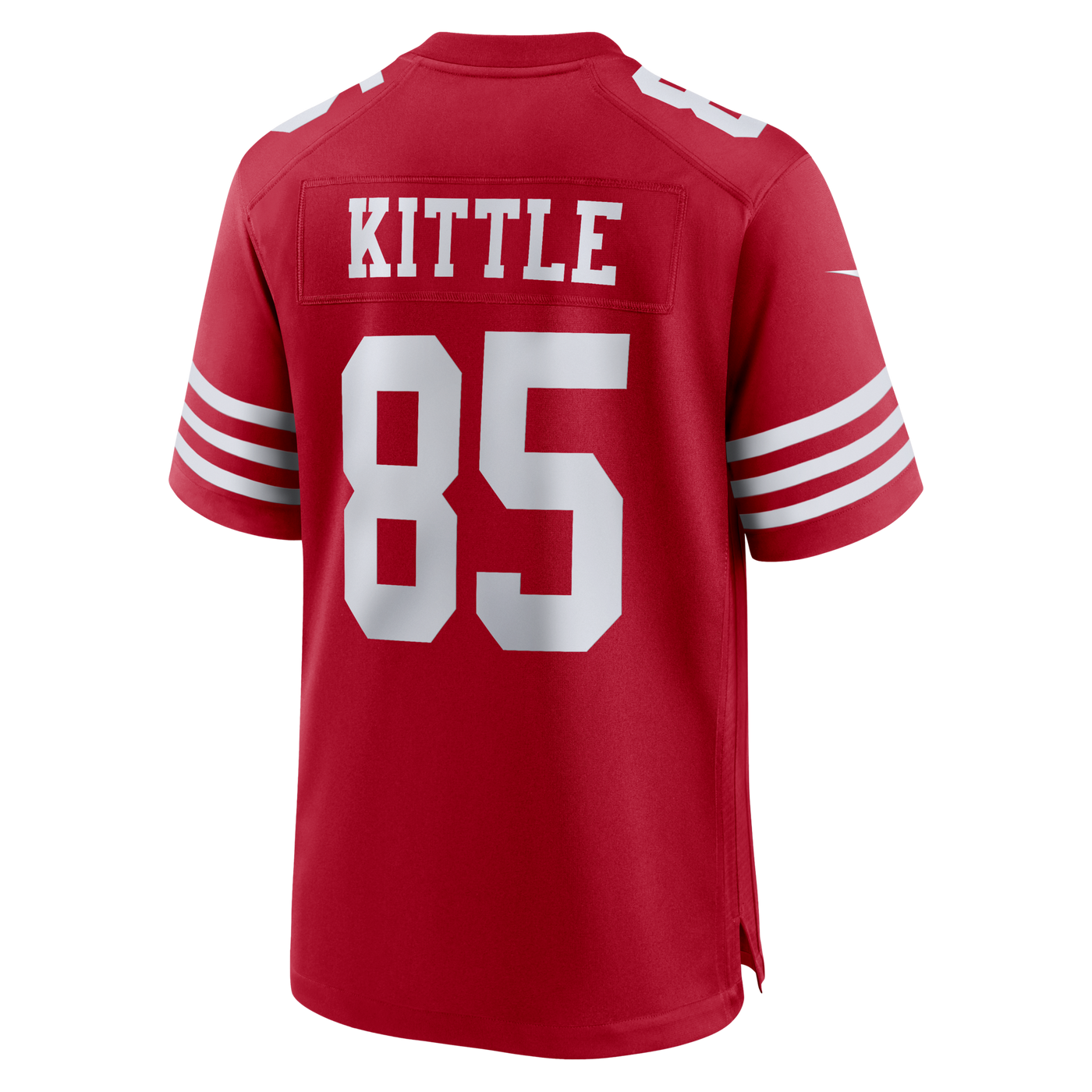 San Francisco 49ers George Kittle Nike Scarlet 80th Anniversary Game Jersey