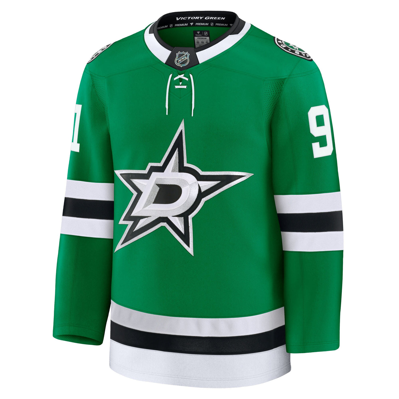 Dallas Stars Tyler Seguin Fanatics Kelly Green Home Premium Jersey