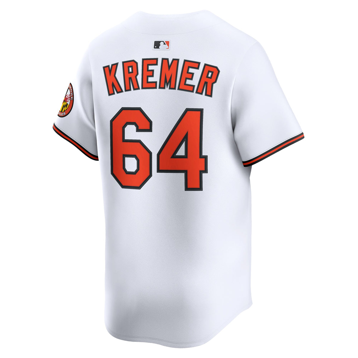 Baltimore Orioles Dean Kremer White Home Limited Player Jersey