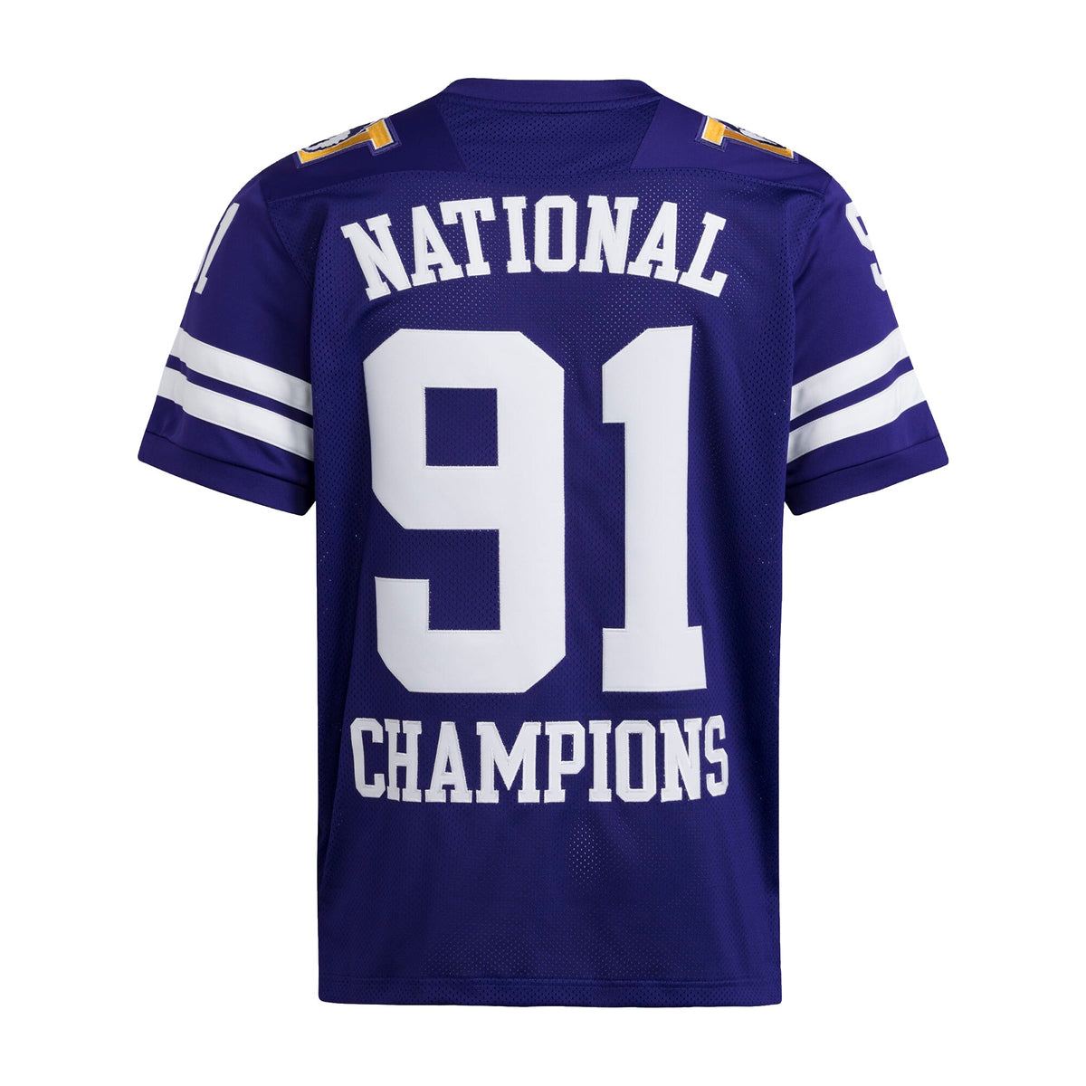 Washington Huskies 1991 National Championship Anniversary Icon Football Jersey - Purple