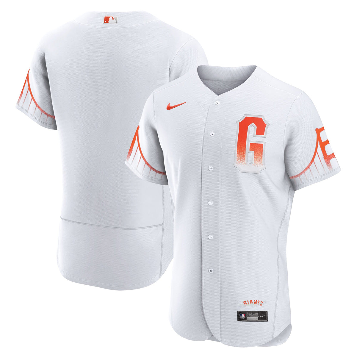 San Francisco Giants White City Connect Authentic Jersey