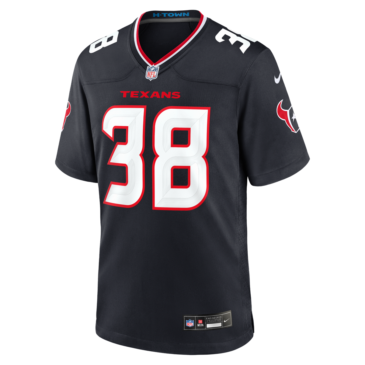 Houston Texans Kai Kroeger Navy Team Game Jersey