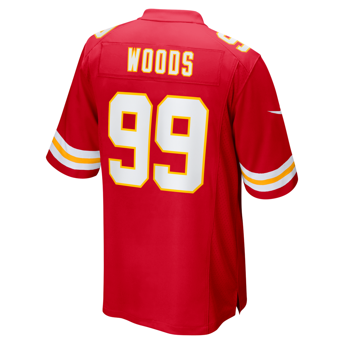 Kansas City Chiefs Peter Woods Red 2026 NFL Draft First Round Pick No. 29 Team Game Jersey