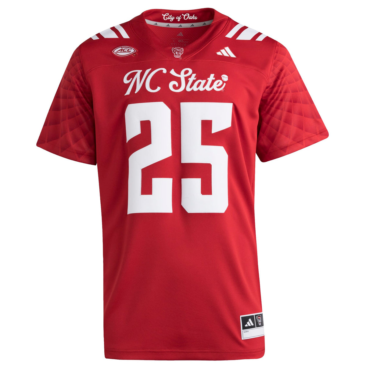 #25 NC State Wolfpack Premier Strategy Jersey - Red