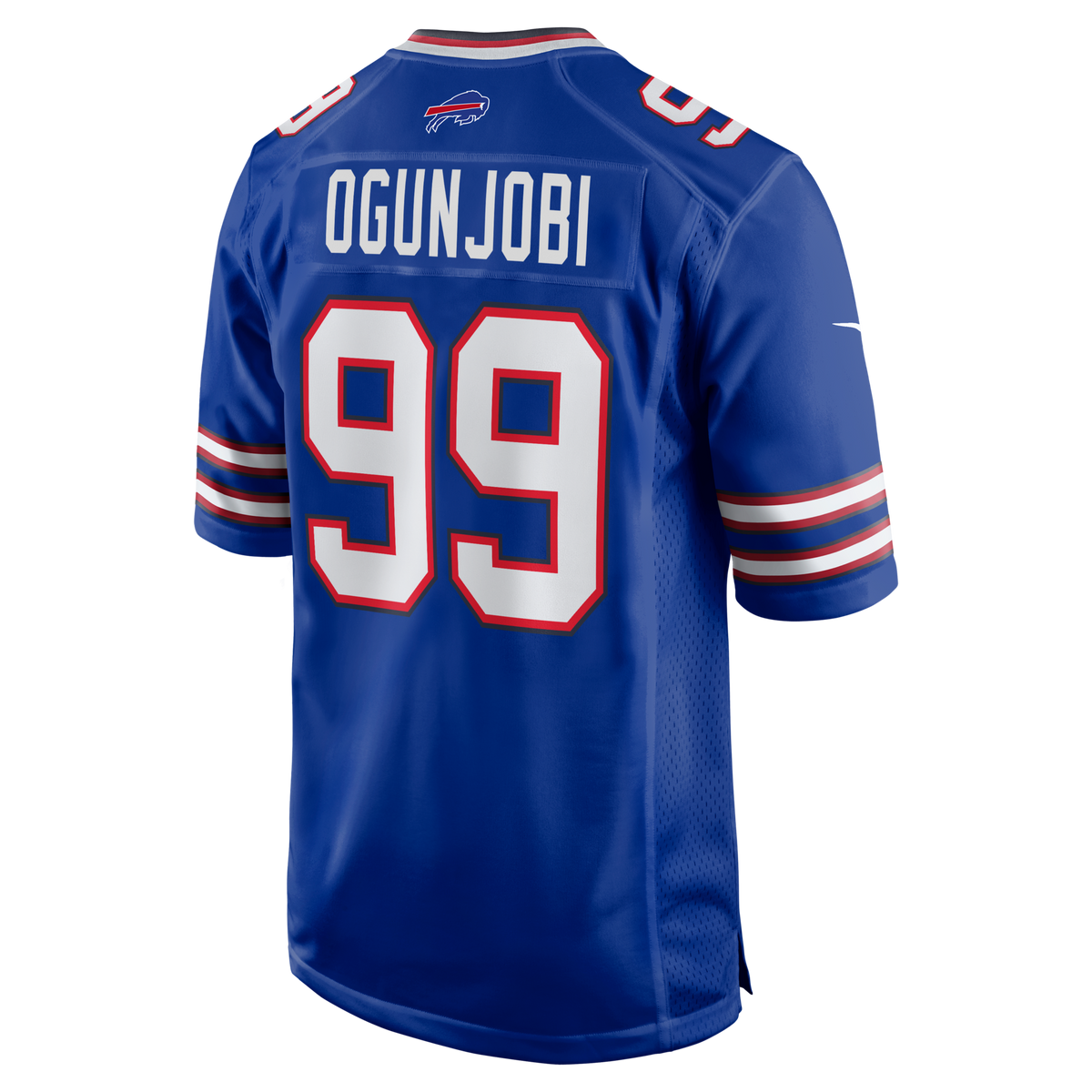 Buffalo Bills Larry Ogunjobi Royal Team Game Jersey