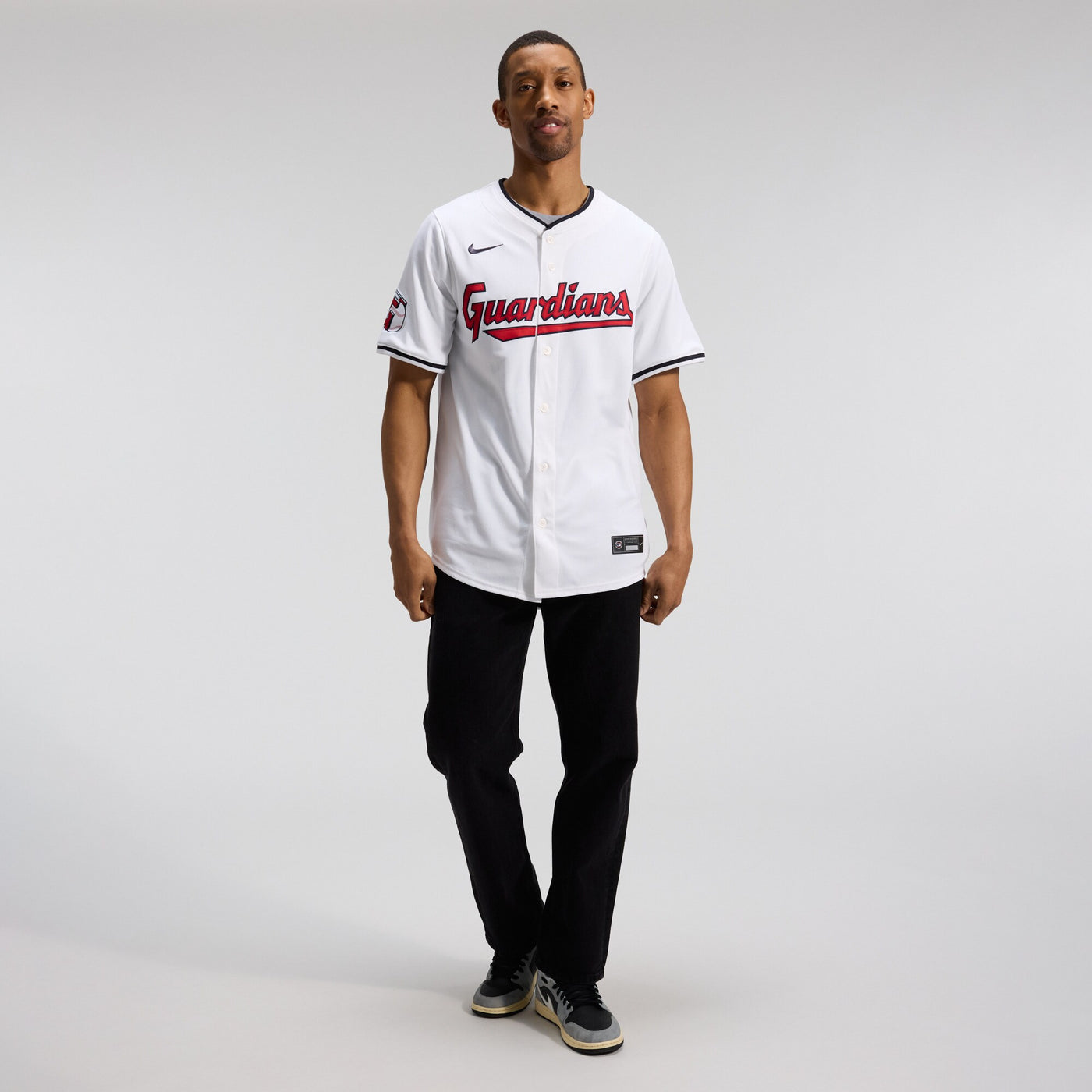 Cleveland Guardians Jose Ramirez Nike White Home Limited Player Jersey