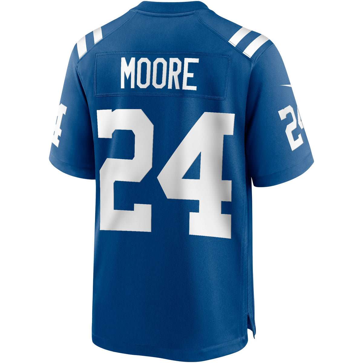 Indianapolis Colts Lenny Moore Royal Game Retired Player Jersey