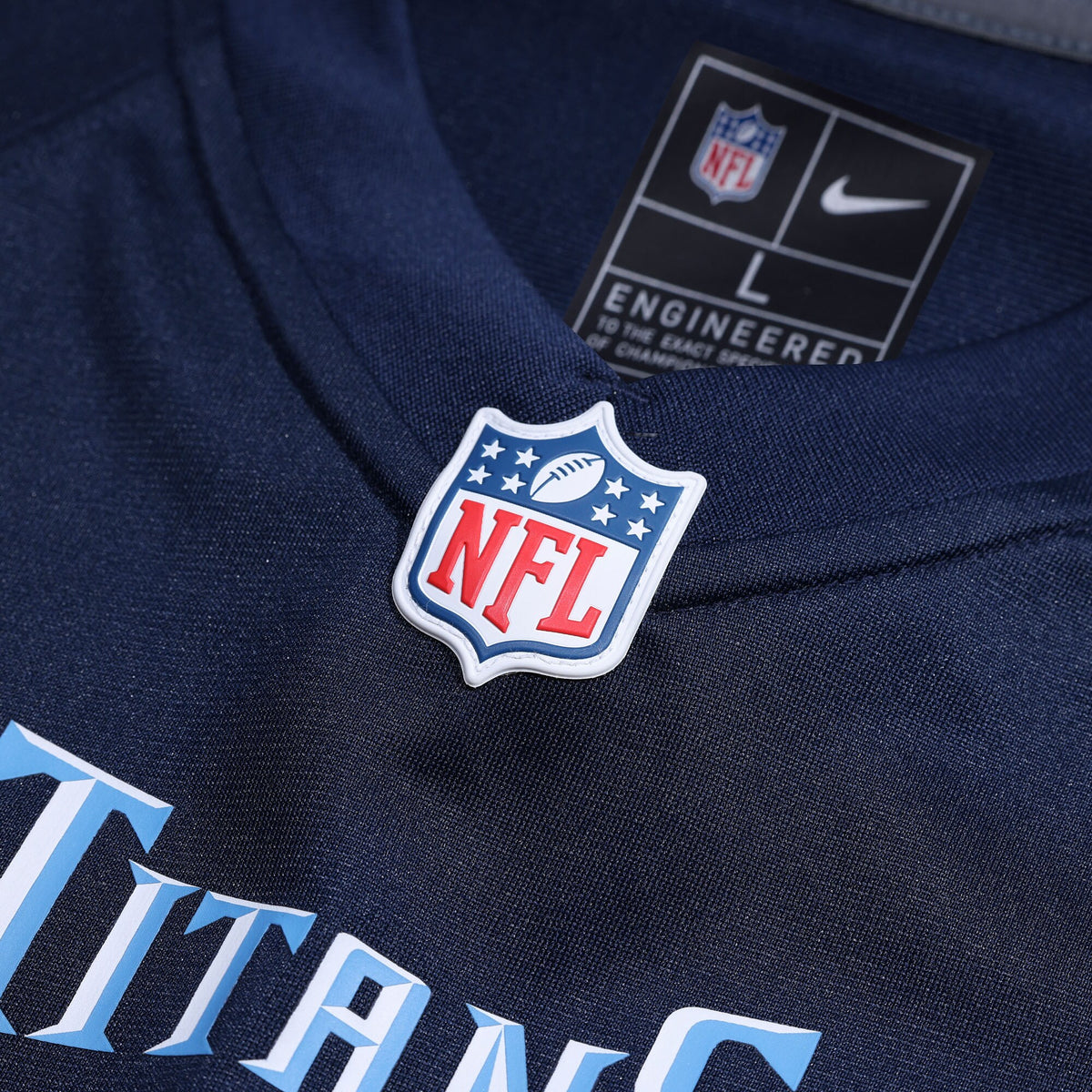 Tennessee Titans Treylon Burks Navy Player Game Jersey