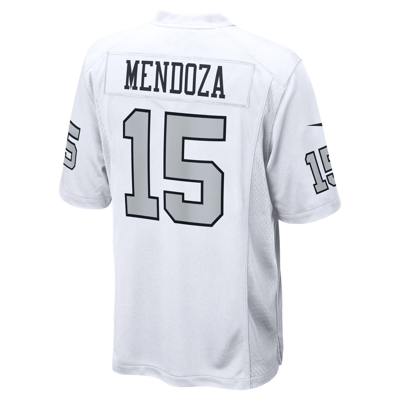 Las Vegas Raiders Fernando Mendoza Nike White Alternate Game Player Jersey